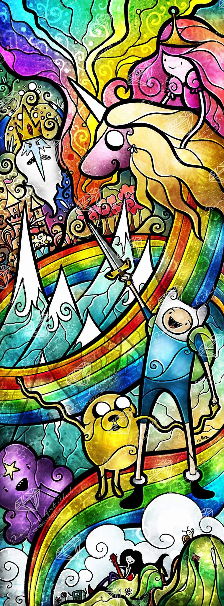 where the fun never ends diamond art painting