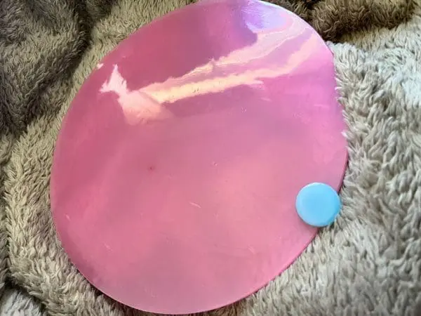 23 cm Wachs Rosa