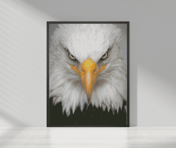 Schau mir in die Augen 50x70 eckige Steine