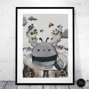 Tiny Tami, Waldgeist Buggy 50×70 eckige Steine