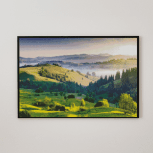 Elbenland 50x70 eckige Steine