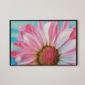 Blume 50×70 eckige Steine