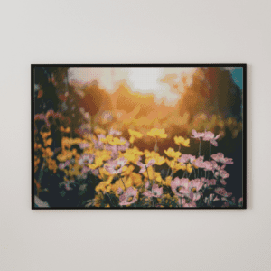 Blutender 50x70 eckige Steine