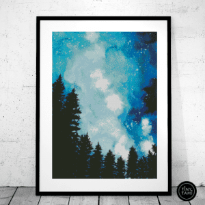 Tiny Tami, Der Himmel auf Erden  50×70 eckige Steine