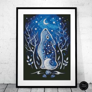 Tiny Tami, Runes and stars  50×70 eckige Steine