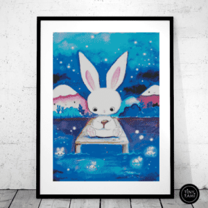 Tiny Tami, Mondhasenfische 60×80 eckige Steine