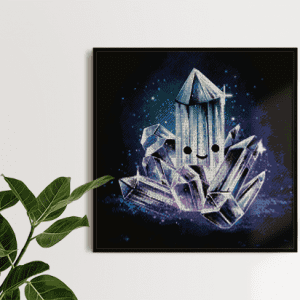 Tiny Tami, Bergkristall 50×50 eckige Steine