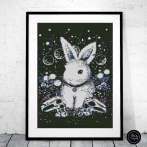 Tiny Tami, Moon Bunny 60×80 eckige Steine