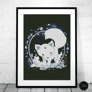 Tiny Tami, White Wolf 50×70 eckige Steine