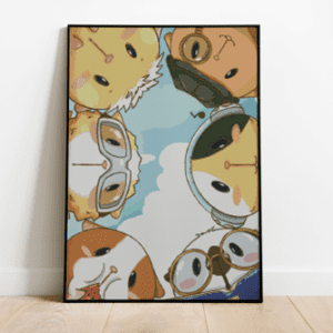 valyovanka, Bubis Freunde 50×70 eckige Steine