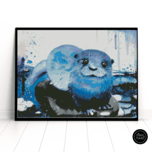 Tiny Tami, Otter 50×70 eckige Steine