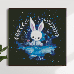 Tiny Tami, Tami auf Waldlichtung 50×50 eckige Steine