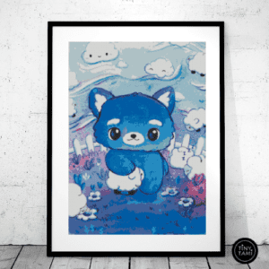 Tiny Tami, Wolfgang Wolf 50×70 eckige Steine