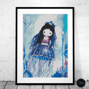 Tiny Tami, Meerhexe 50×70 eckige Steine