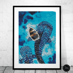 Tiny Tami, Walhaie 50×70 eckige Steine