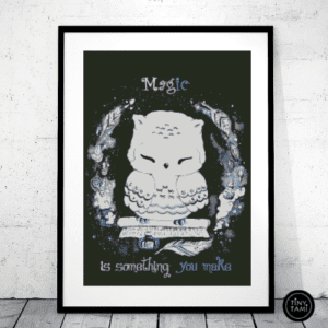 Tiny Tami, Magic is something you make 50×70 eckige Steine