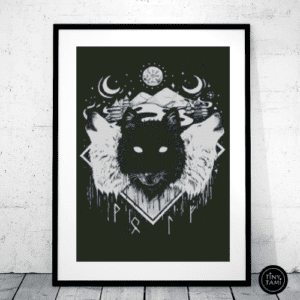 Tiny Tami, Odins Wölfe 50×70 eckige Steine