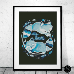 Tiny Tami, Spirit of Nature Ghosts 50×70 eckige Steine