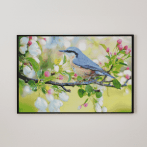 Piepmatz 50x70 eckige Steine