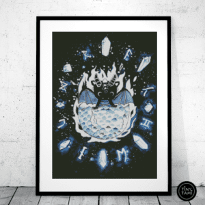 Tiny Tami, Kristalldrache 50×70 eckige Steine