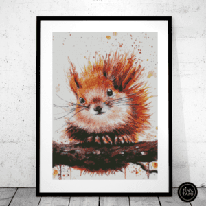 Tiny Tami, Eichhörnchen 50×70 eckige Steine