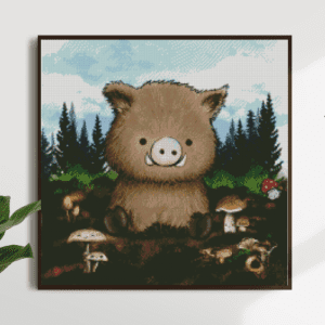 Tiny Tami, Wildschwein 50×50 eckige Steine