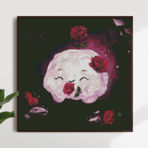 Tiny Tami, Rosenquarz 50×50 eckige Steine