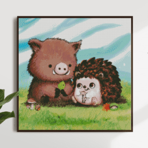 Tiny Tami, Wildschwein 50×50 eckige Steine