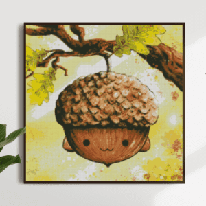 Tiny Tami, Eichel 50×50 eckige Steine