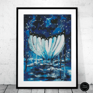 Tiny Tami, Meerjungfrau Flosse 50×70 eckige Steine