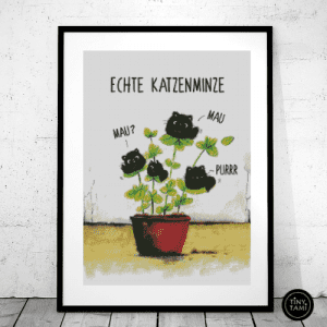 Tiny Tami, Echte Katzenminze  50×70 eckige Steine