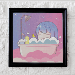 PichuMoonArt, Relax 50x50 eckige Steine