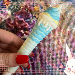 Diamond Painting Stift Squeezi Eis Blau