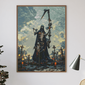 Veto, The Death Reaper 60×90 Eckige Steine (100 Farben)