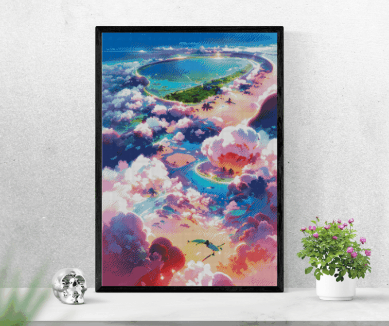 Holosomnia, Serenity Reef 60×80 Eckige Steine (55 Farben)