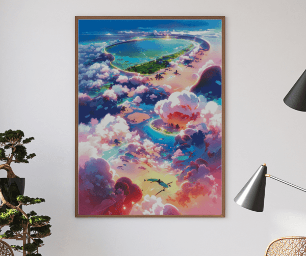 Holosomnia, Serenity Reef 115×155 Eckige Steine (60 Farben)