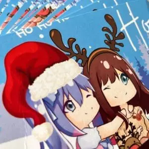 24x Adventskalender Kissen Schachteln Chibis