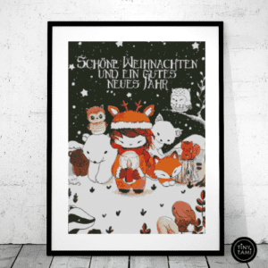 Tiny Tami,Morichi und Waldtiere 50×70 eckige Steine