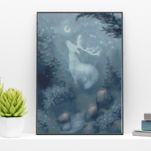 Frostworkchan, Moonlit 50×70 Eckige Steine