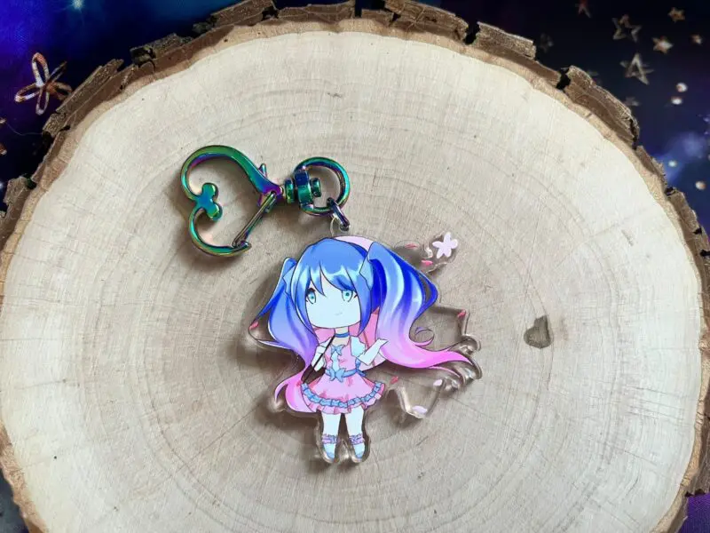 Schlüsselanhänger Pichu happy