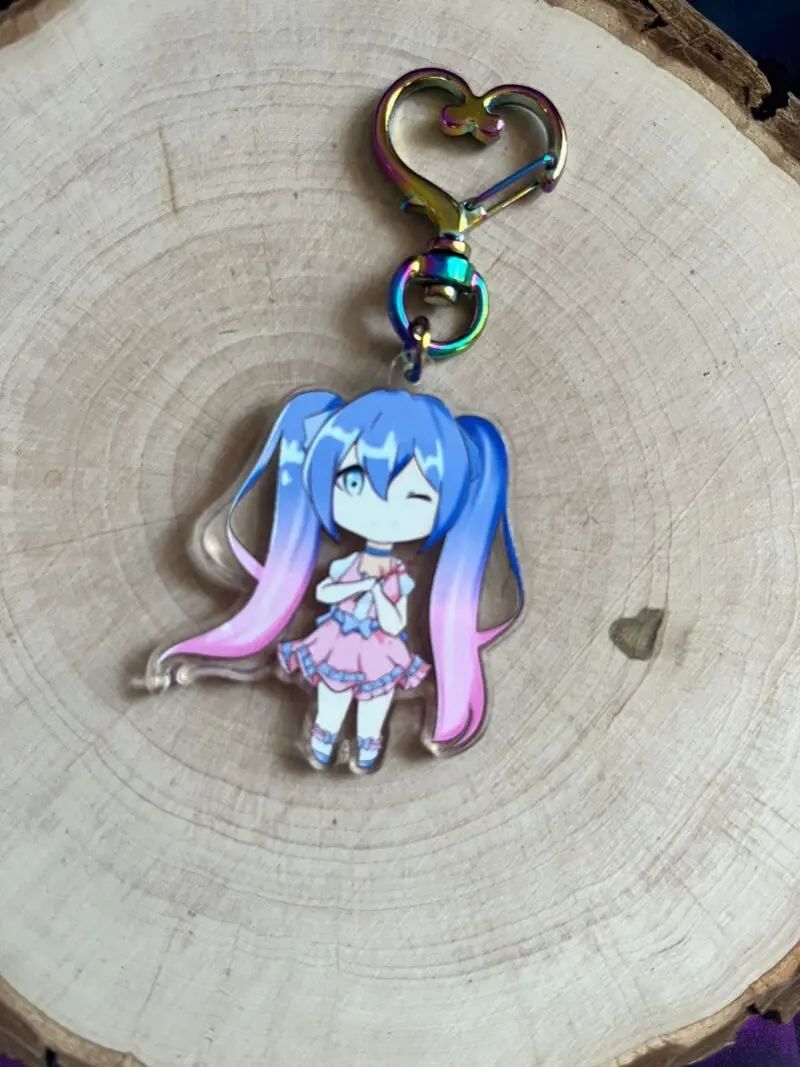 Schlüsselanhänger Blumen Pichu