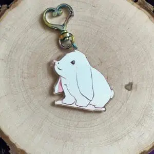 Schlüsselanhänger Hasi