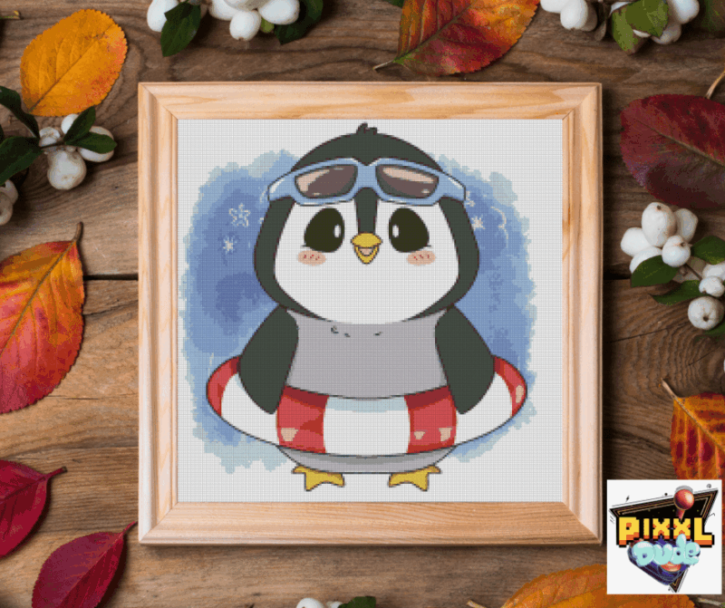 Pixxldude- Pingu Badespass 2(40x40)