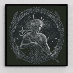 Sternzeichen Schuetze 80x80 Eckige Steine