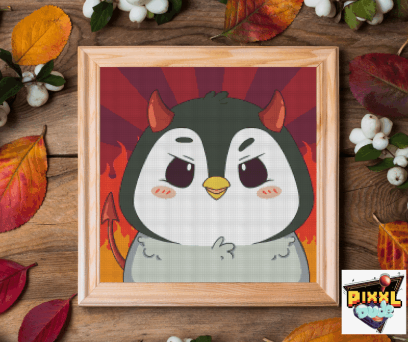 Pixxldude- Devil inside me (40x40)