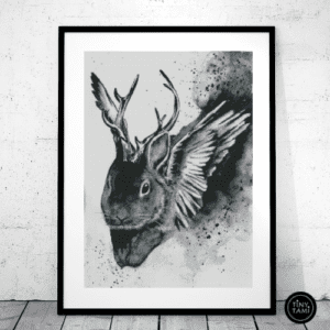 Tiny Tami,Wolpentinger 50×70 eckige Steine