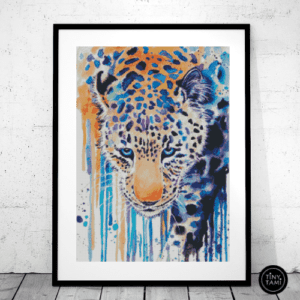 Tiny Tami,Leopard 50×70 eckige Steine