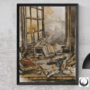 Harena Artwork, Mäusewerkstatt 50x70 eckige Steine