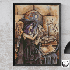 Harena Artwork, Hexe 50x70 eckige Steine