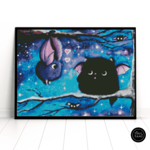 Tiny Tami,Accidentally in love 50×70 eckige Steine